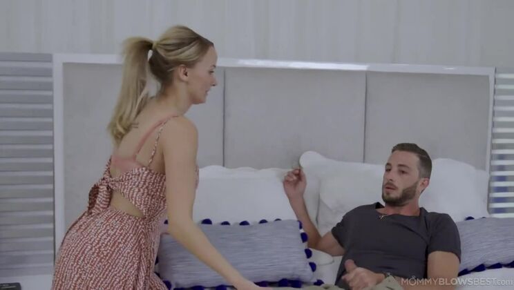 [MommyBlowsBest] - Step-mom's Bedtime Surprise: Pristine Edge's Handjob - Pristine Edge