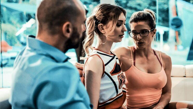 [PureTaboo] - Pussy to Mouth, A Facial Frenzy - Cory Chase - Stirling Cooper - Marykate Moss