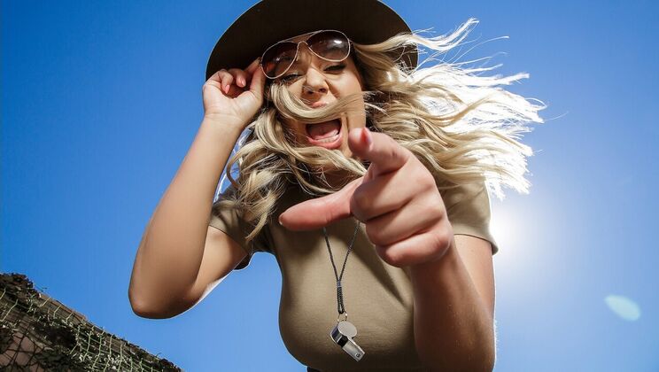 [Brazzers] - The Blonde Milf Military Mistress - Olivia Austin - Justin Hunt