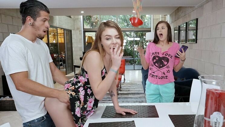 [ShareMyBF] - Blonde and Brunette Babes Get It On with Roomie - Carolina Sweets - Alex Blake - Bambino