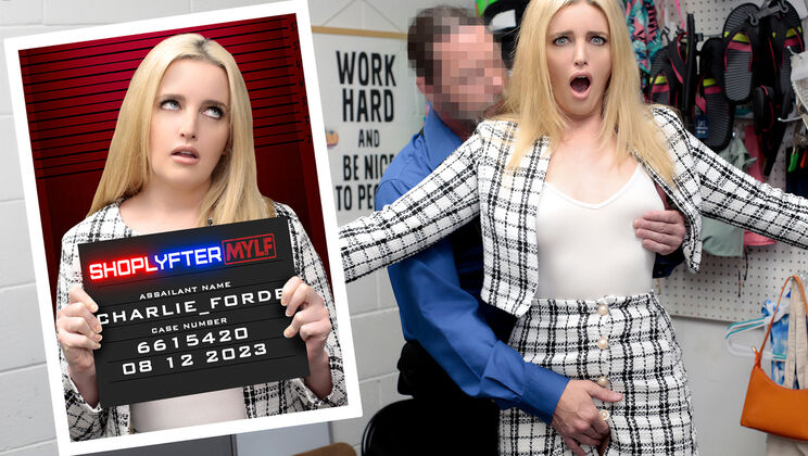 [ShopLyfterMYLF] - Cougar in the Security Office: A Wild Cheating Encounter - Jack Vegas - Charlie Forde