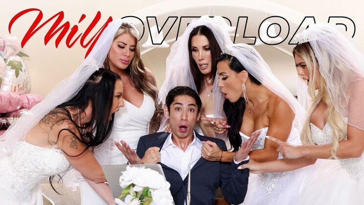 [MILFOverload] - Group Sex Bride Brigade - Texas Patti - Shay Sights - Lolly Dames - David Lee - Vivianne DeSilva - Sandy Love