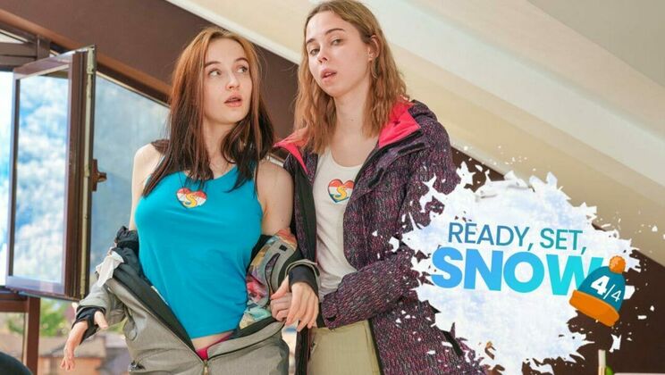 [ClubSweethearts] - European Beauties Erika and Alice in Snowy Lesbian Romp - Erika Mori - Alice Flore