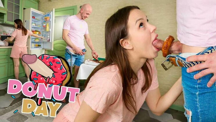 [ClubSweethearts] - Doggystyle Delights on a Sweet Donut Day - Maddy Nelson - Aleks Sam
