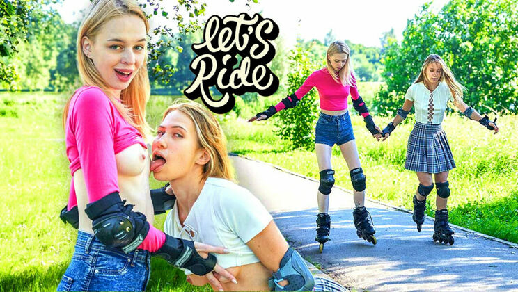 [ClubSweethearts] - Tattooed Teens Elloise and Nika's Rollerblade Romp - Nika Murr - Elloise Arti