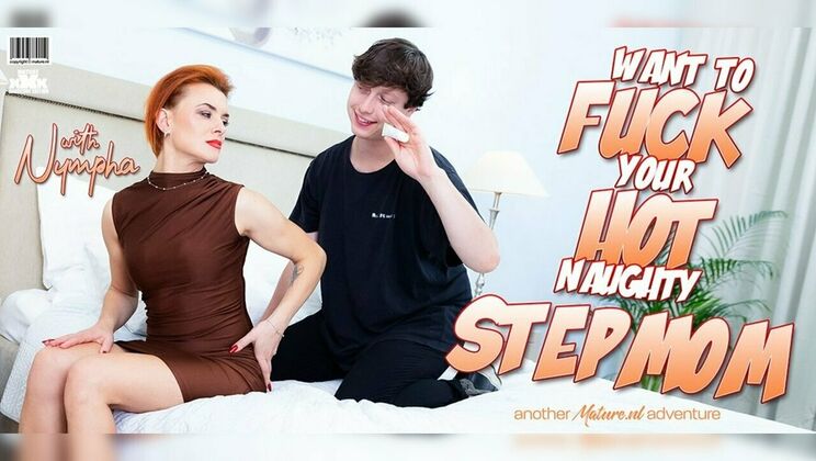 Beautiful Stepmom Nympha's Craving for Sex and Massage is Fulfilled by Her Stepson