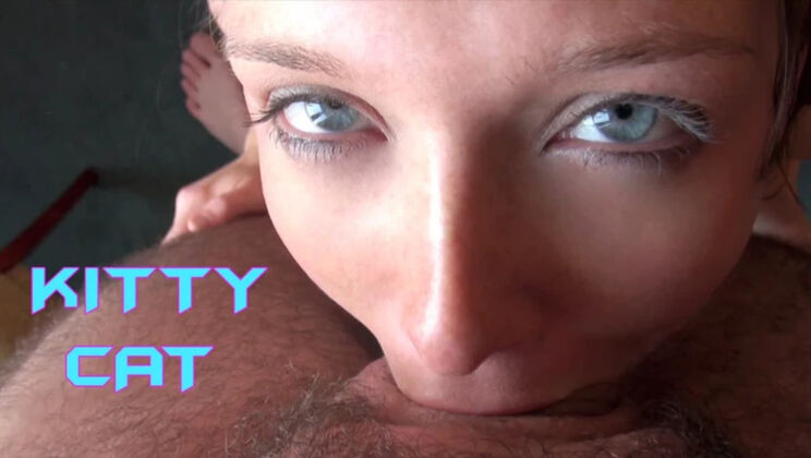 Young Kitty Cat with Puffy Nipples Loves Pussy and Ass Licking