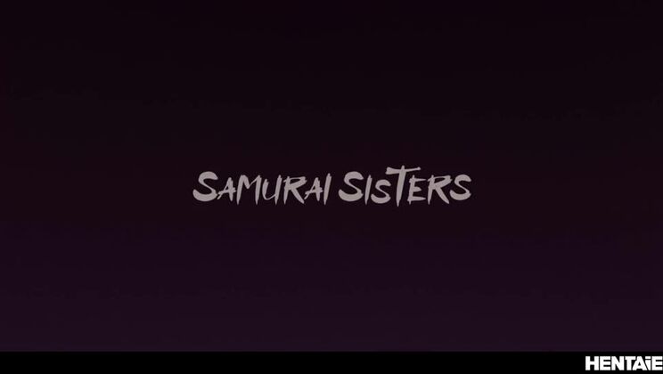 [Hentaied] - Kimmy Kimm as Samurai Sisters: Squirt & Deepthroat Fetish