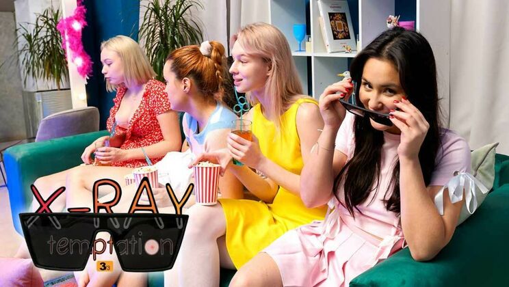 [ClubSweethearts] - Big Tits Lesbians Sara Bork & Amelia Ost in X-Ray Temptation Part 3 - Sara Bork - Elloise Arti - Amelia Ost - Roxy Muray - Angel Jolie