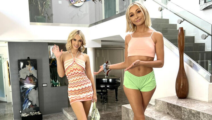 [intimatePOV] - Chloe Temple and Sky Pierce in a Surprise Threesome