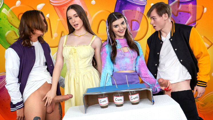 [SisSwap] - Taboo Foursome with Hazel Moore – Stepbrother and Stepsister Fun