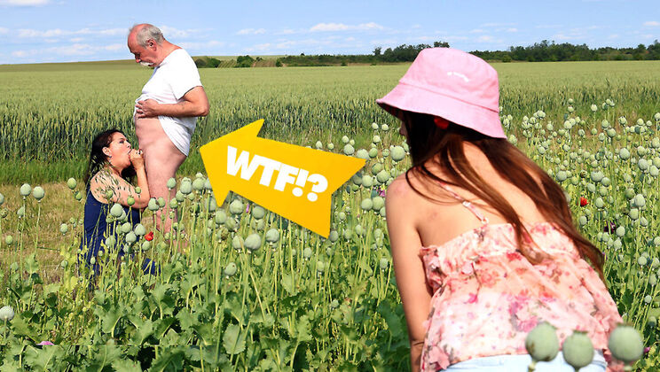 [GrandparentsX] - Old and Young Sex in the Open