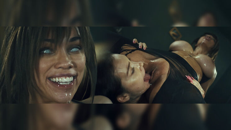 [Parasited] - Big Tits Babes Octokuro & Matty Mila in Fetish Play - Octokuro - Matty Mila