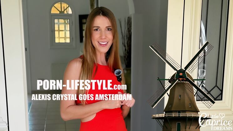 [PornLifestyle] - Amsterdam Erotic Vlog: Alexis Crystal Masturbates - Alexis Crystal