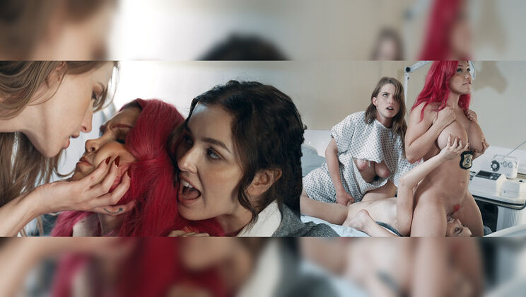 [FutanariXXX] - Creampie for Transzz Babes Lily Lou Octavia Red