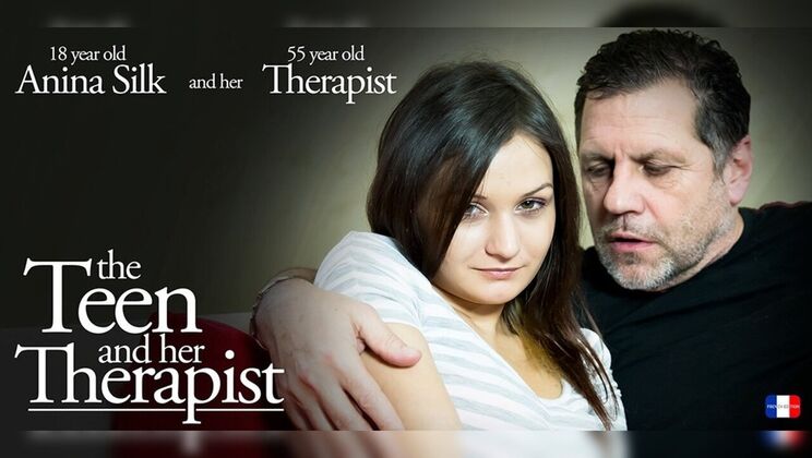 [Mature.nl] - Teen Brunette Anina Silk Blows and Rides Older Therapist - Anina Silk - Philippe Soine